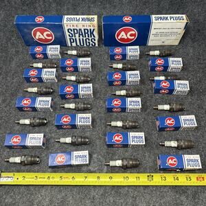 NOS GM AC Fire Ring Spark Plugs 2 x 8pk 84TS 5612150 Vintage Auto Parts 16 Total